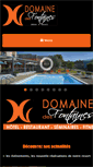 Mobile Screenshot of domaine-des-fontaines.com